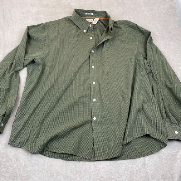 Dockers & Haggar Mens Shirts Size XXL Lot Of Three Classic Fit Plaid Long Sleeve - Picture 5 of 12
